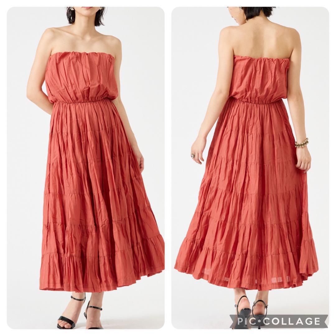 ✴︎【新品未使用】 MARIHA　ベアワンピース(草原の夢のドレス)　レッド 極美品】MARIHA☆草原の夢のドレス ベアロングワンピース レッド