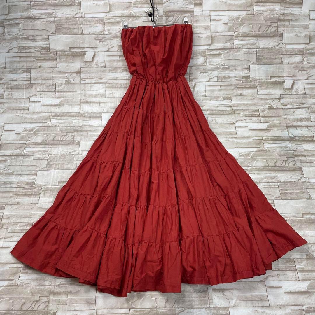 ✴︎【新品未使用】 MARIHA　ベアワンピース(草原の夢のドレス)　レッド 極美品】MARIHA☆草原の夢のドレス ベアロングワンピース レッド