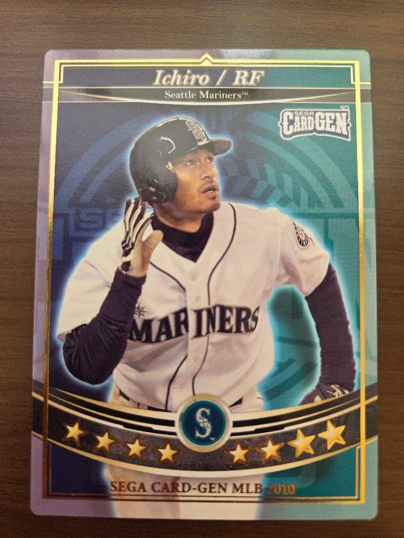 イチロー 2010 SEGA card gen MLBやや傷や汚れあり