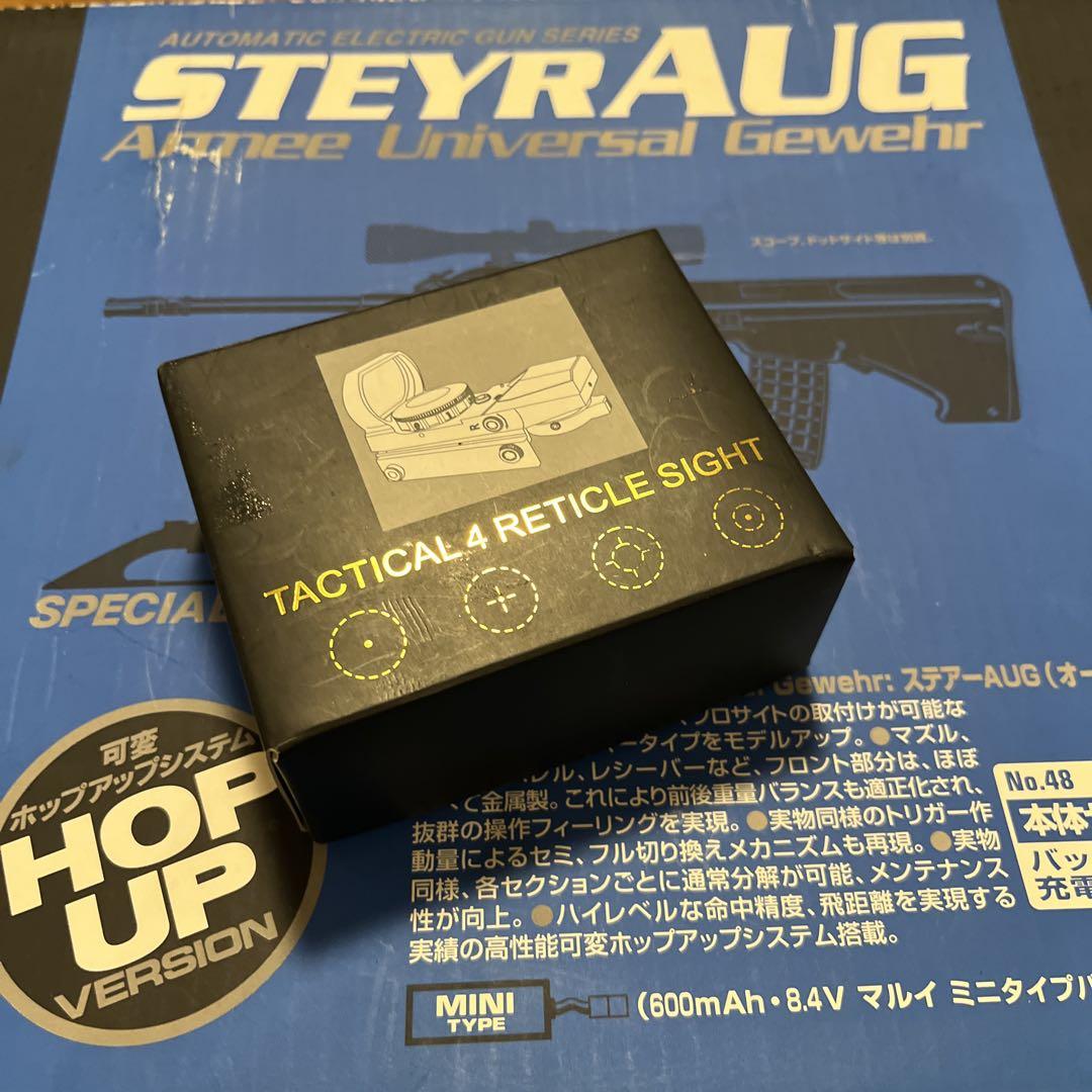 東京マルイ STEYR ステアー　AUG エアガン レッドドットサイト付き