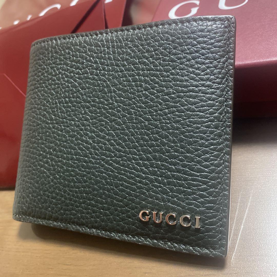 GUCCI メンズ2つ折り財布