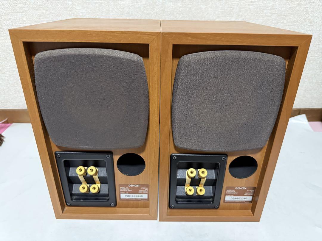 美品‼️ DENON SC-201SA 1ペア DENON sc-201sa ペアスピーカー