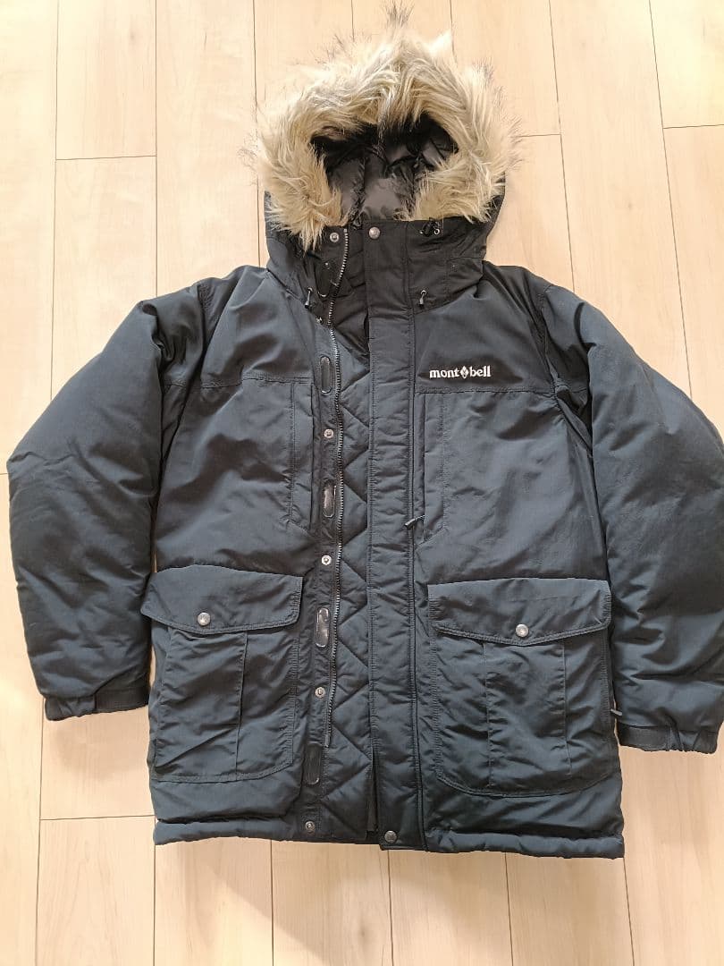 mont-bell モンベル ローガンダウンパーカ 黒 MサイズM・montbell