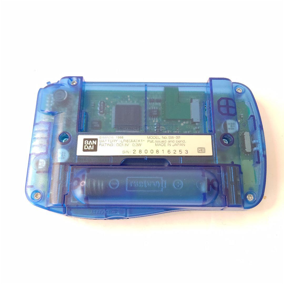 BANDAI - バンダイ　ワンダースワン　スケルトンブルー　美品　SW-001 　ゲーム機 バンダイ ワンダースワン スケルトンブルー 美品 SW-001 ゲーム