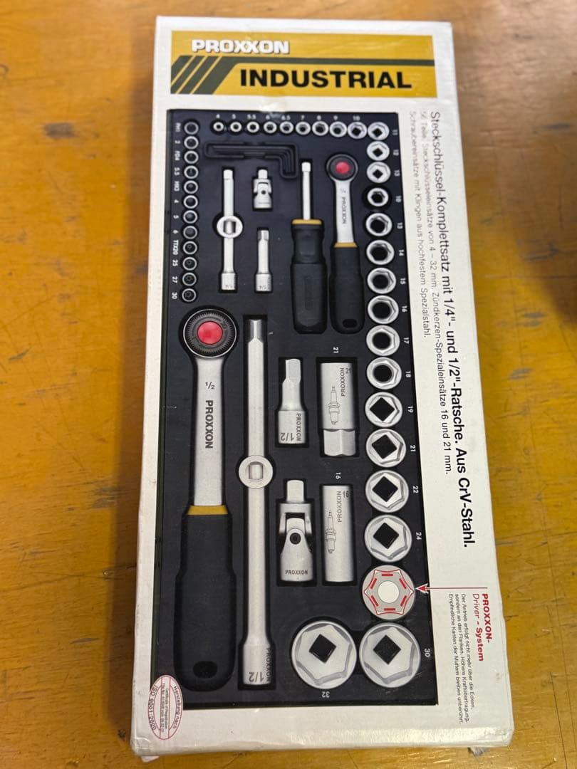 PROXXON INDUSTRIAL 56点・マルチソケットレンチセット