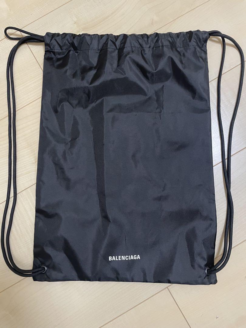 BALENCIAGA ナップサック　シューズケース　黒 BALENCIAGA バレンシアガ シューズケース ナップサック 未使用