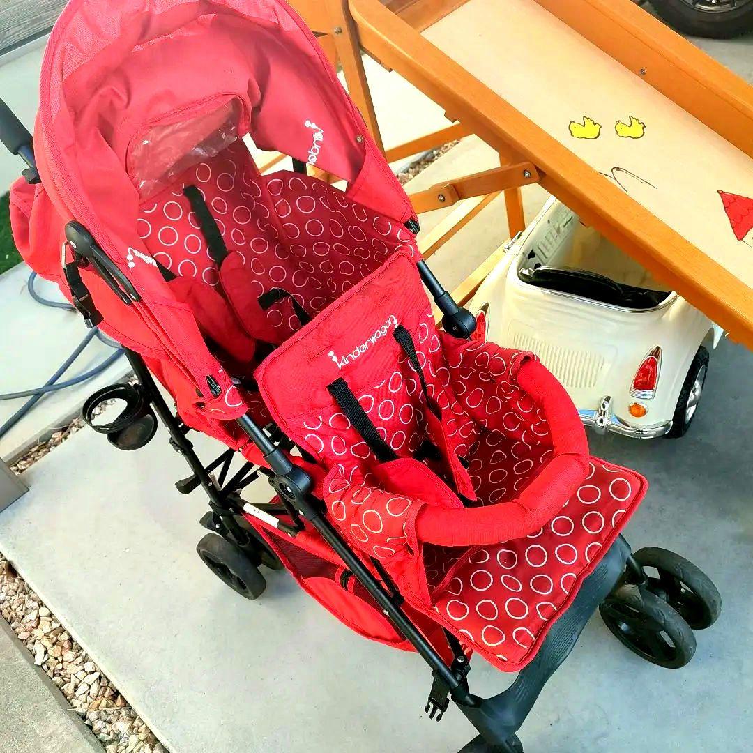kinderwagon シティDUO 2人乗りベビーカー バギー