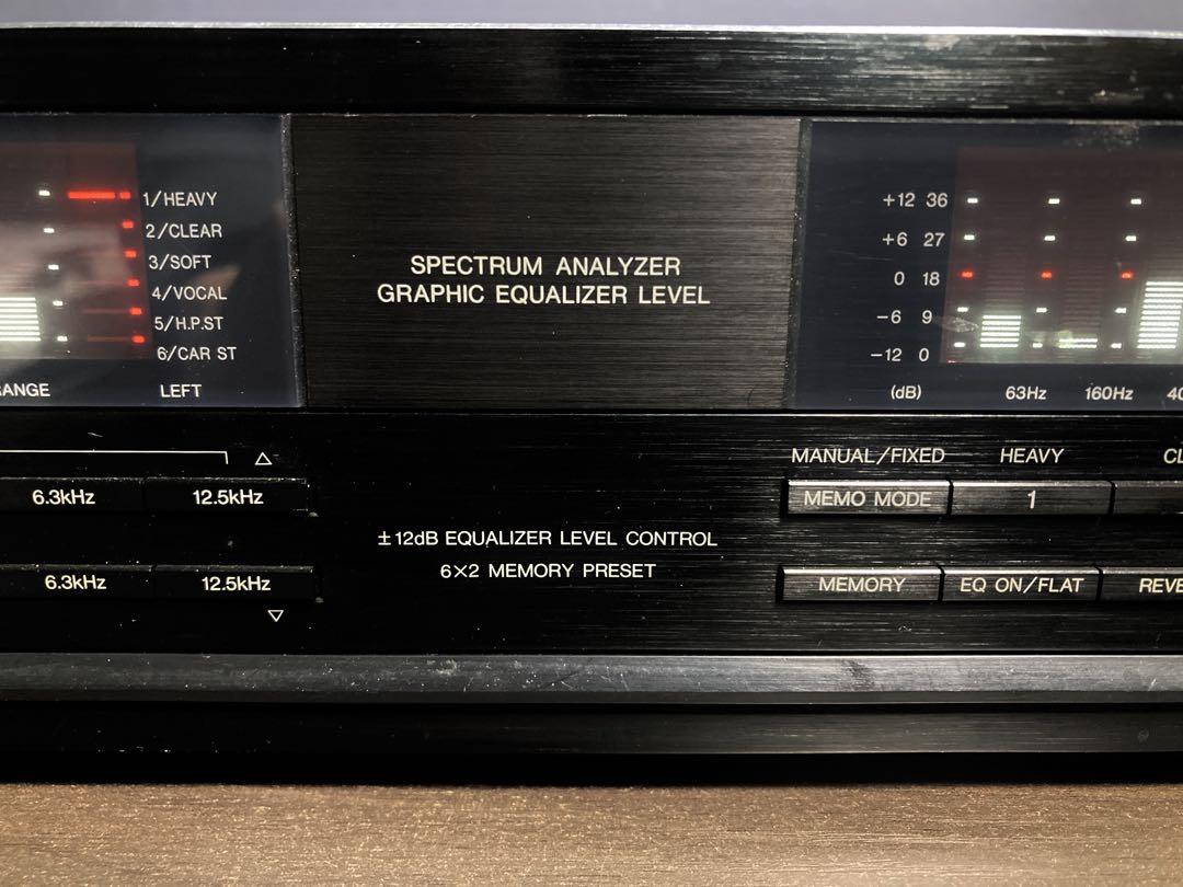 Panasonic SH-D5　グラフィックイコライザー 希少！ Panasonic SH-D5 グラフィックイコライザー 完動品