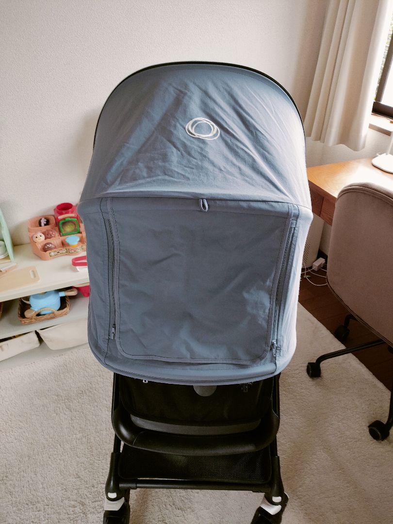 Bugaboo Fox 2 ベビーカー ブラック-キャリーコットストローラー7点
