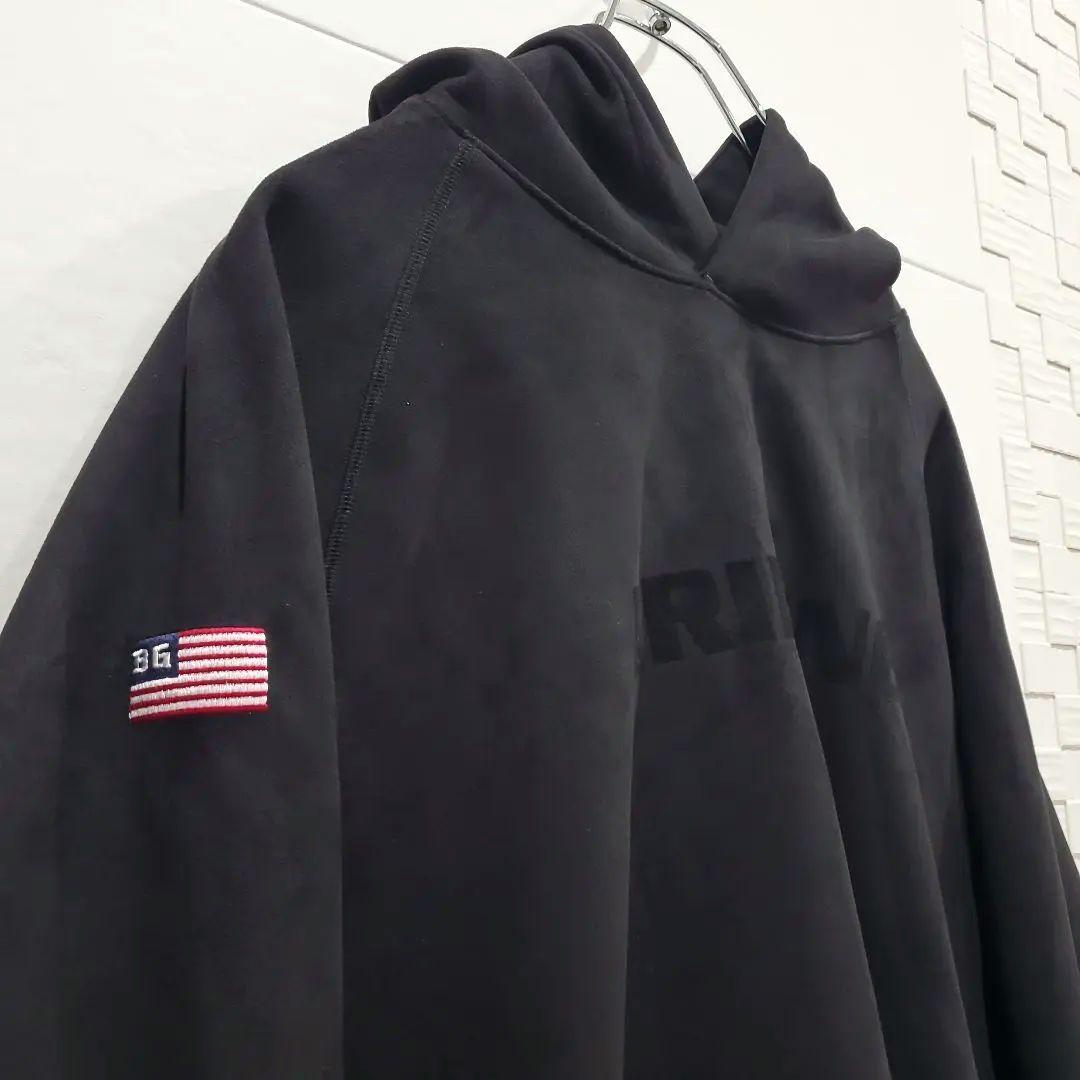 【XL、極美品】BRIEFING MENS SUEDE HOODIE