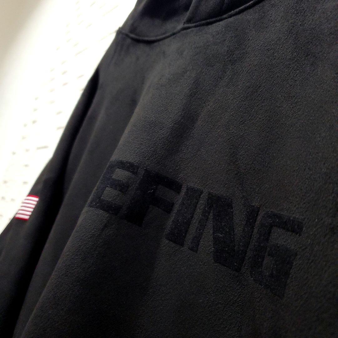 【XL、極美品】BRIEFING MENS SUEDE HOODIE