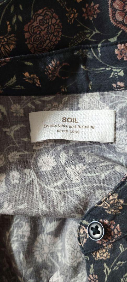 2024aw SOIL 花柄ワンピースサイズ2　 北欧、暮らしの道具店