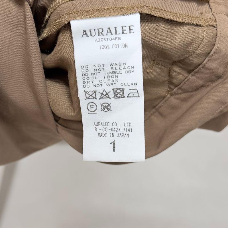 AURALEE オーラリー ノースリーブ ジャンプスーツ サロペットパンツ 1