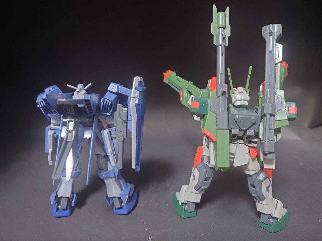 ド*ズ様 HG ブルデュエル＋ヴェルデバスター パチ組 HG ブルデュエル＋ヴェルデバスター パチ組 - メルカリ