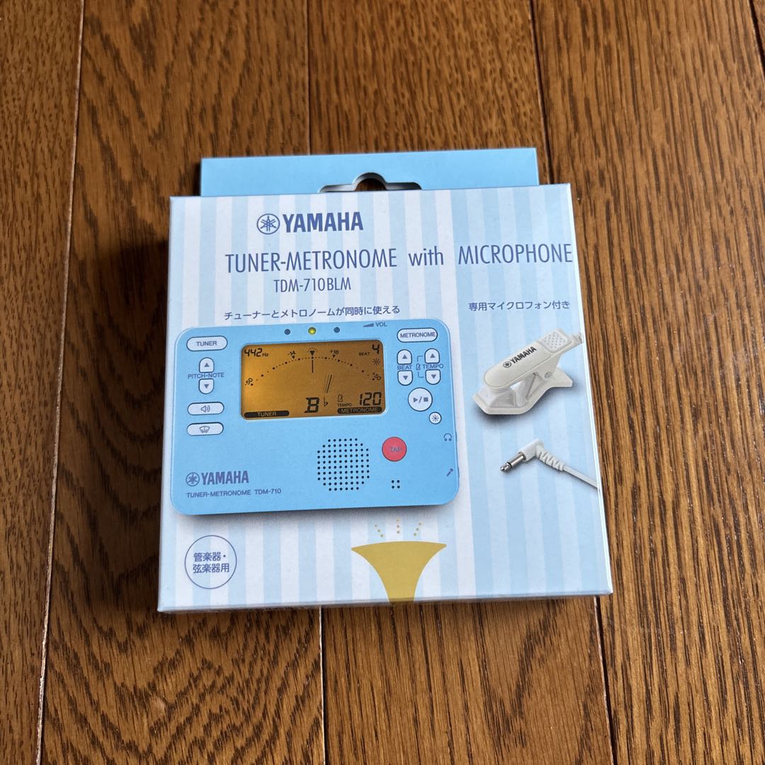 ヤマハチューナーメトロノームTDM-710BLM