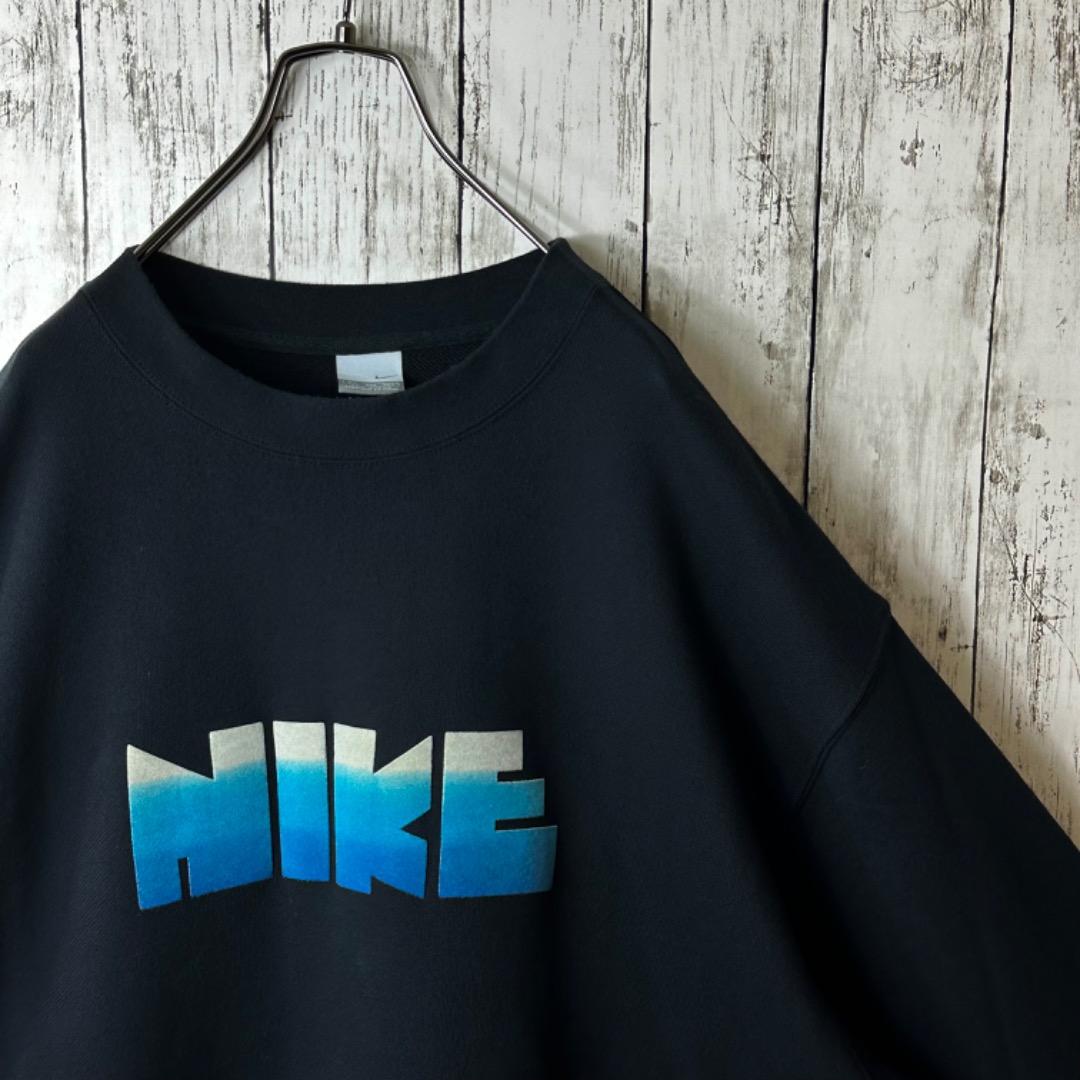 【人気デザイン】NIKE ナイキ ゴツナイキ スウェット 2XL 激レア】NIKE ナイキ ゴツナイキ スウェット XXL グレー