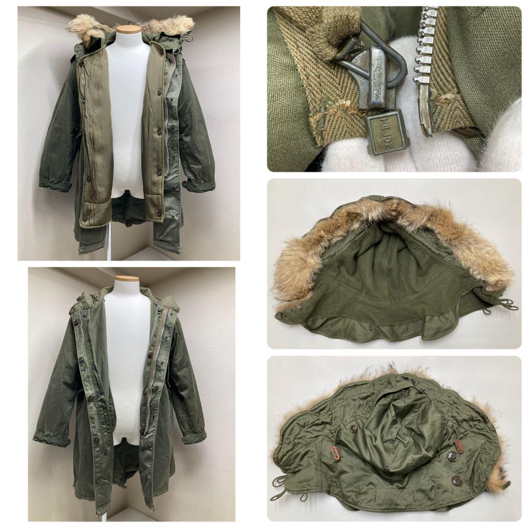 【最初期サテン★雰囲気抜群】米軍実物 M51 フィッシュテール S モッズコート