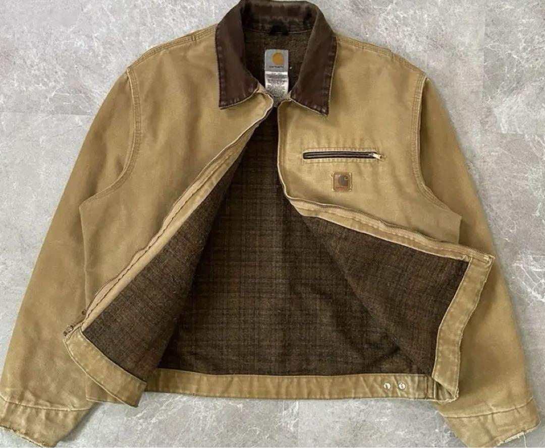 00s Carhartt フェード テック アクティブジャケット デトロイト 00s】 Carhartt デトロイトジャケット アクティブジャケット ダック