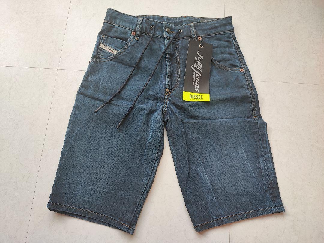 極美品 Ｗ２６ DIESEL デニム ショート ハーフパンツ JOGG ジョグ