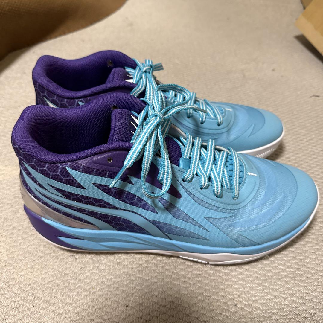 ラメロボール　NBA PUMA MB02 バスケットシューズ　箱無し