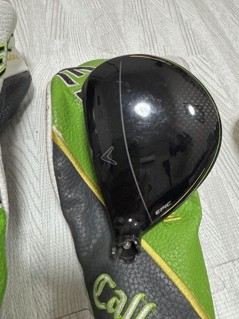 キャロウェイEPIC FLASH subzero 1w 3w 5w 3本セット