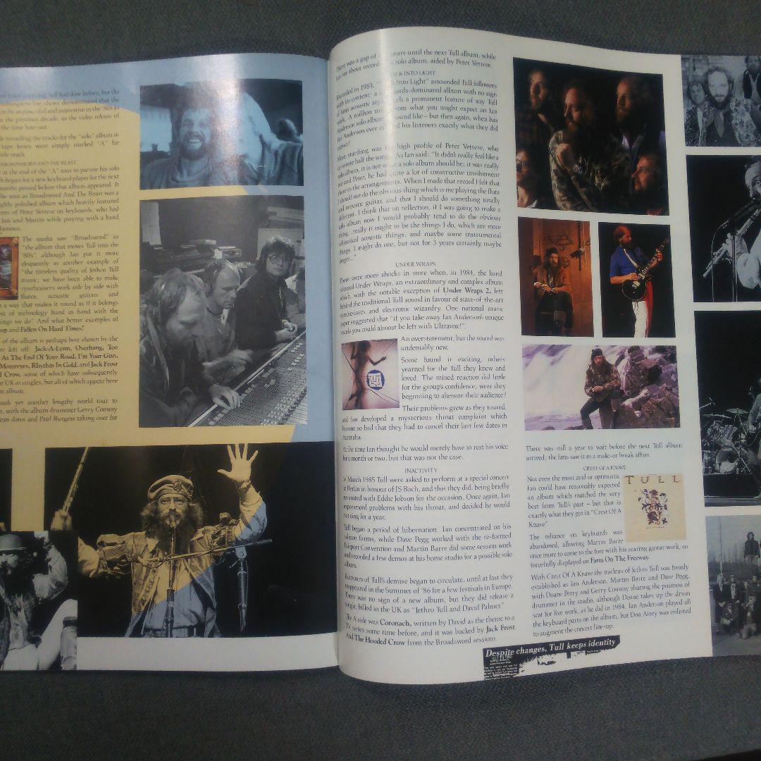 JETHRO TULL ジェスロ•タル　パンフレット　2冊 JETHRO TULL ジェスロ•タル パンフレット2冊