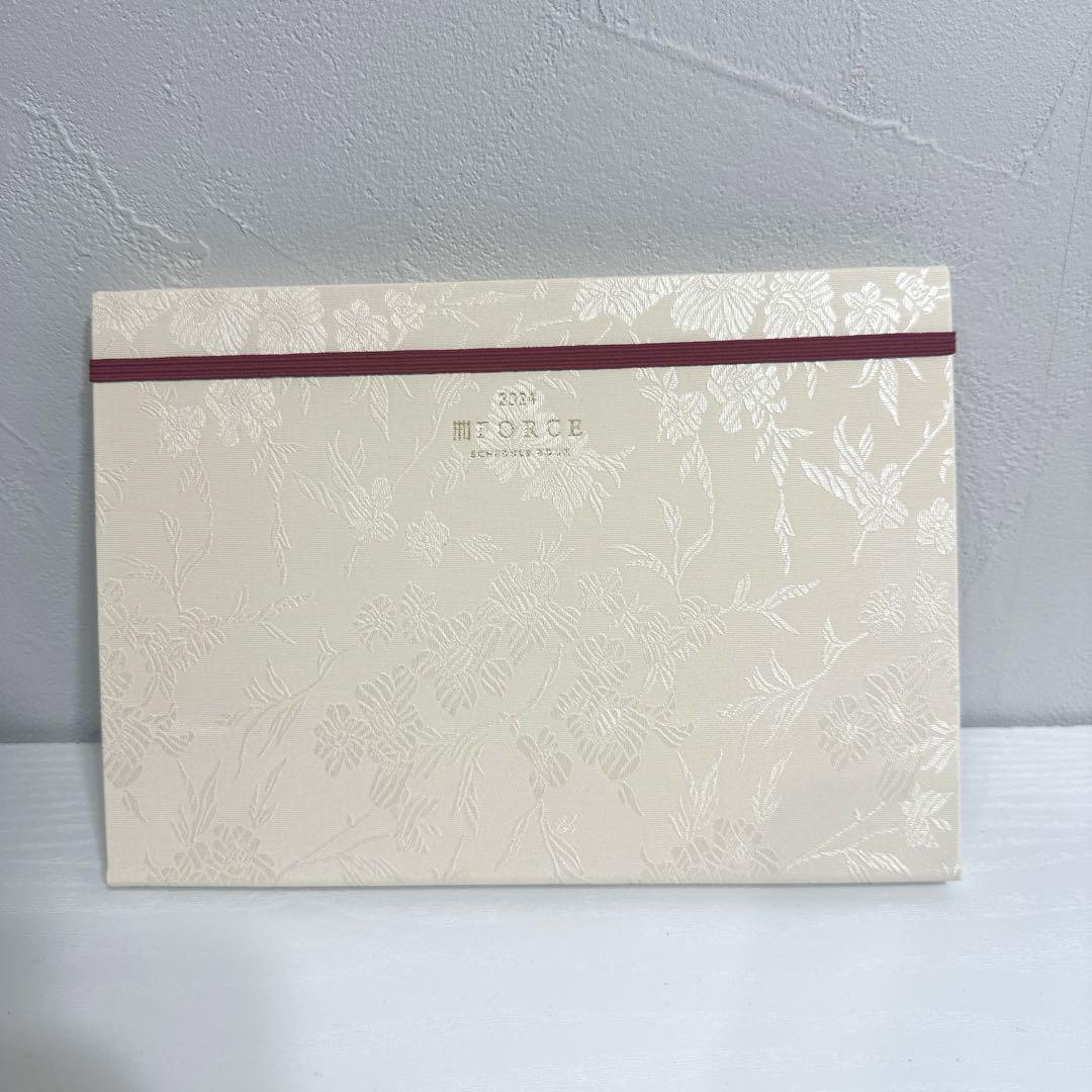 【新品】FORCE手帳2024  白樺ルーツホワイト