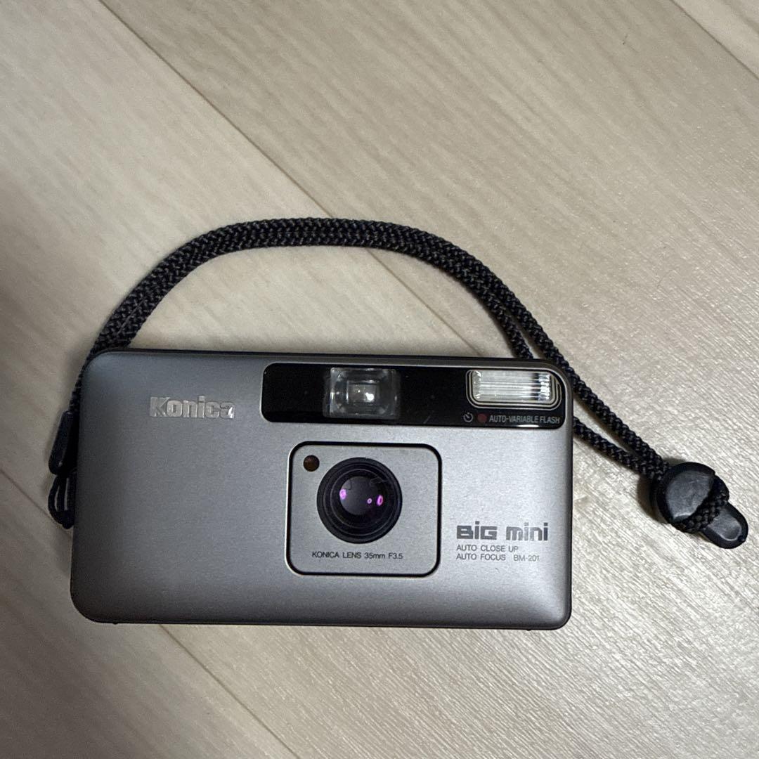 動作確認済み】Konica BiG mini BM-201 フィルムカメラ