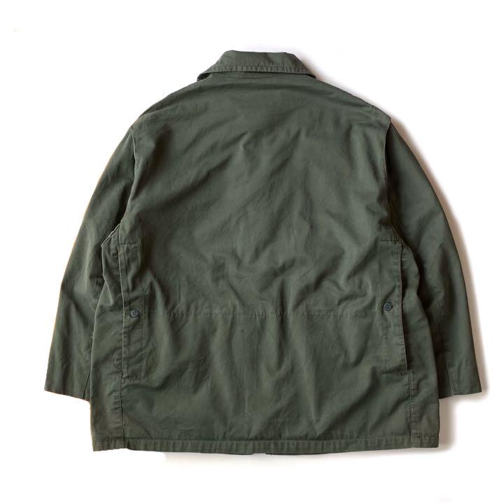 1950-60s france hunting jacket ハンティング 50-60s France Vintage Unic D.F Gray Cotton Piqu