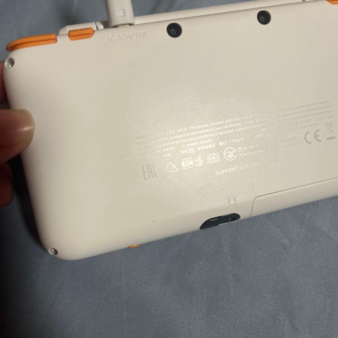 New Nintendo 2DS ホワイト|オレンジNintendo 3DS YUZUMIYA_COM