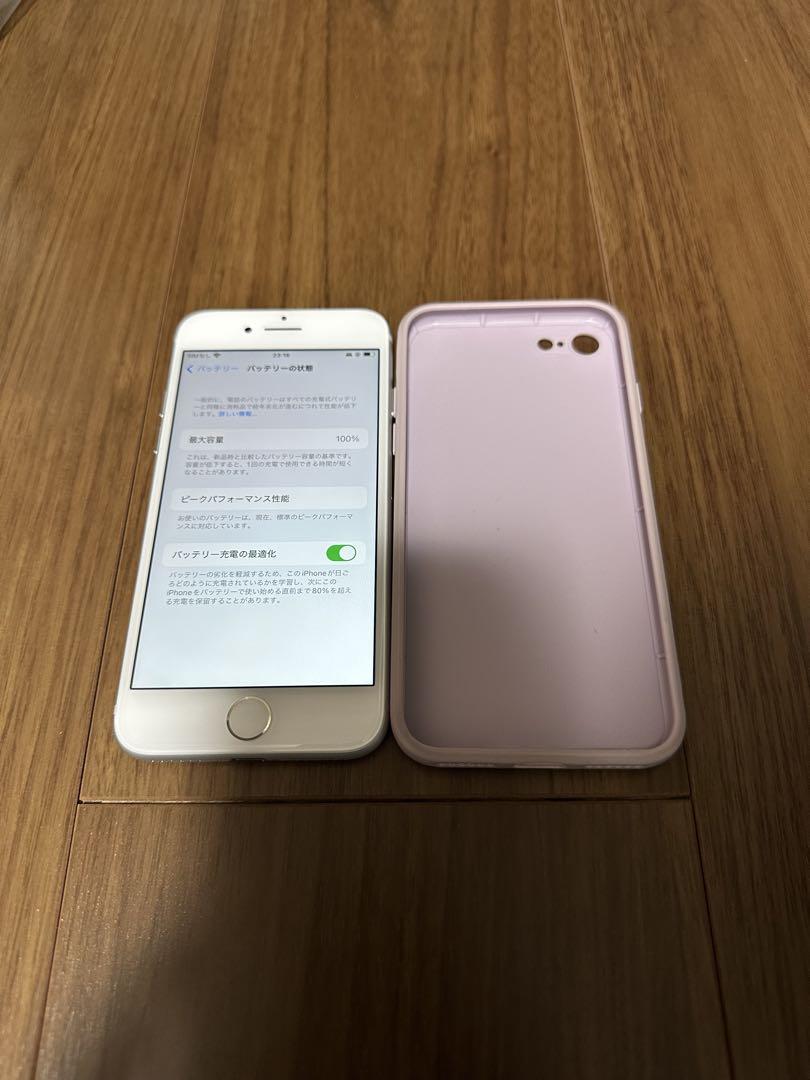 iPhone 7 シルバー SIMフリー 32GB バッテリー100%