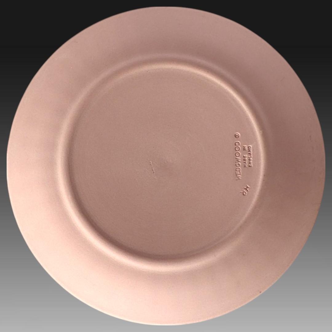 極美品/ウェッジウッド ジャスパー ピンク 飾り皿 神話図