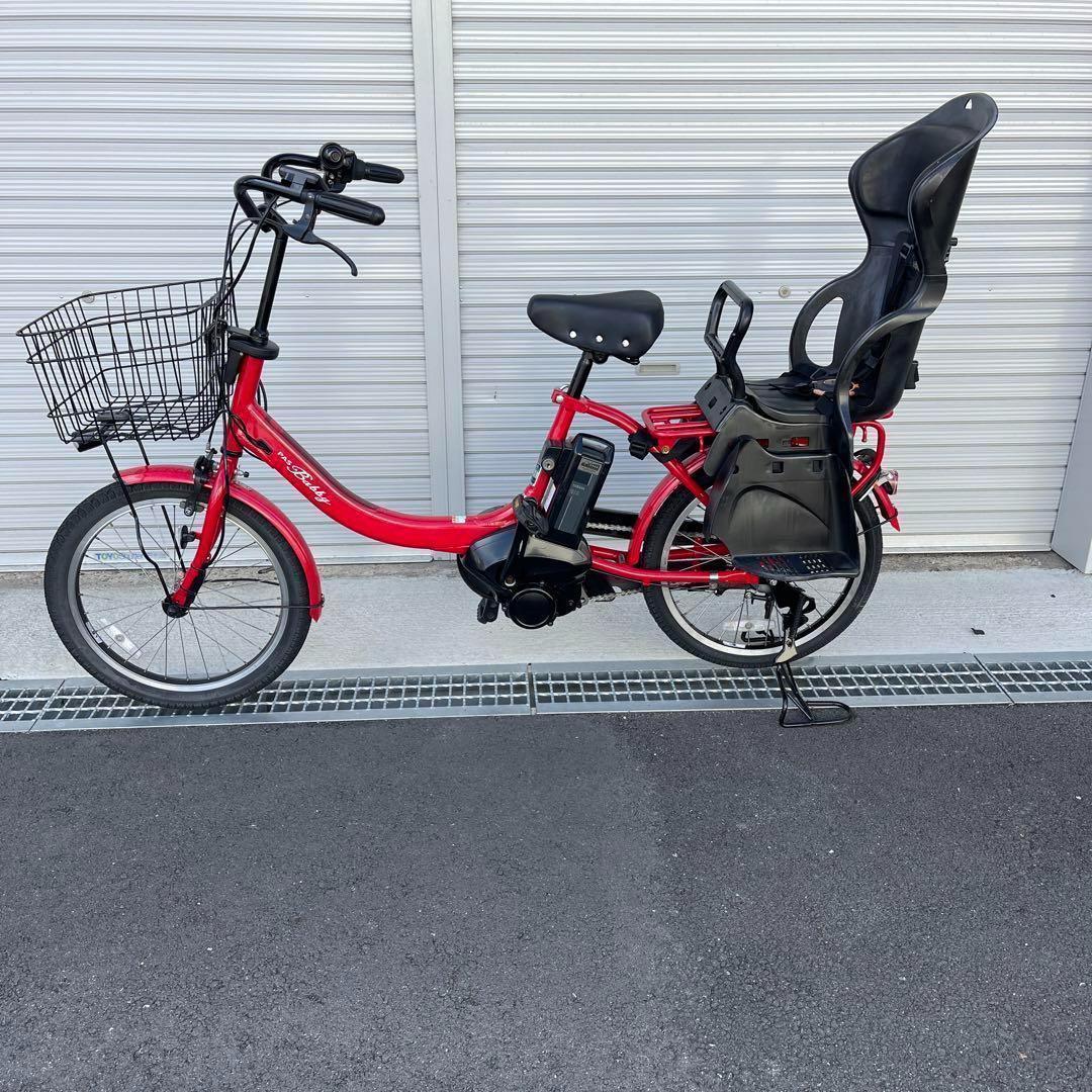 赤色 電動アシスト自転車 YAMAHA　City　baby　引取歓迎 赤色 電動アシスト自転車 YAMAHACitybaby引取歓迎