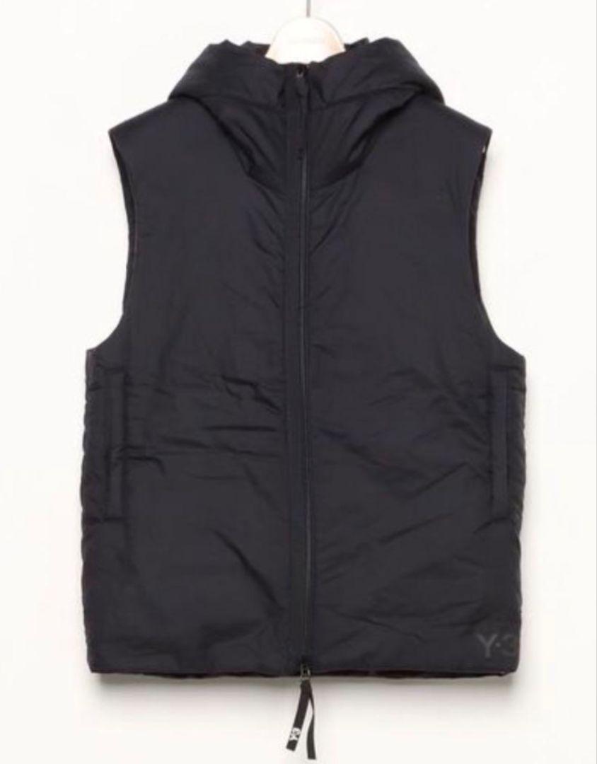 Y-3 ダウンベスト XSサイズ ブラックXS(SS)・Y-3