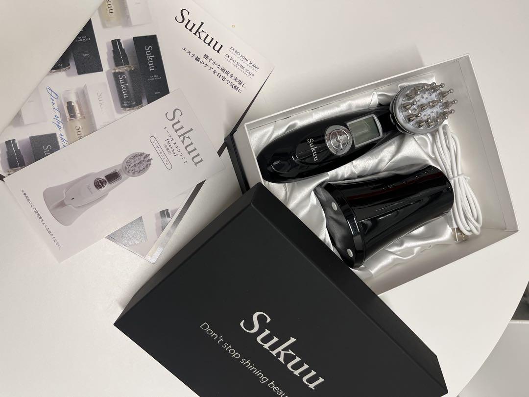 Sukuu MAHHA 美顔器 ブラック