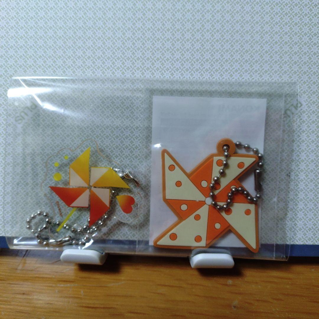 ときメモGS4】かざぐるま ラバーストラップ アクリルストラップ
