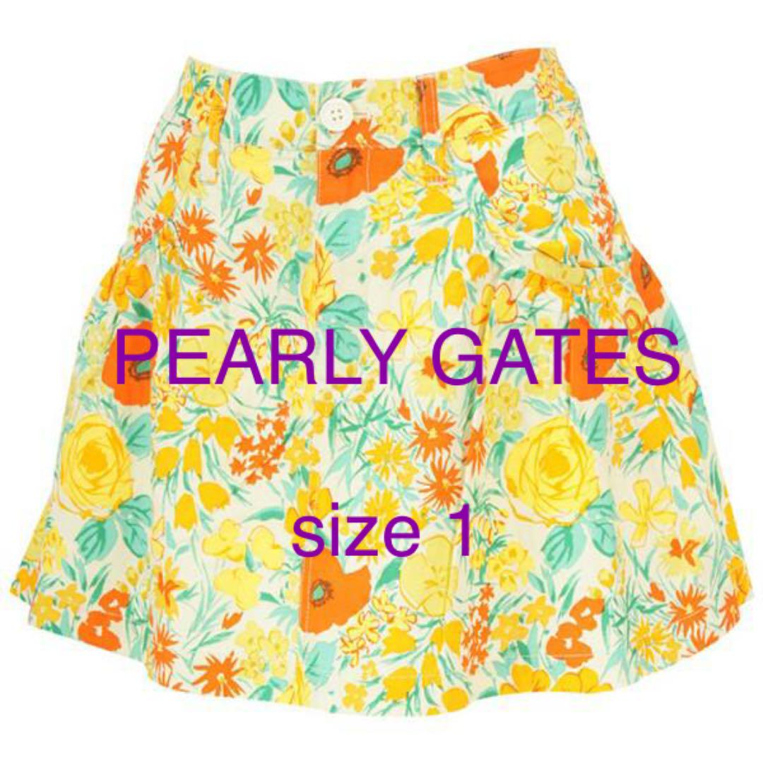 値下げ中☆パーリーゲイツ PEARLY GATES スカート - メルカリ