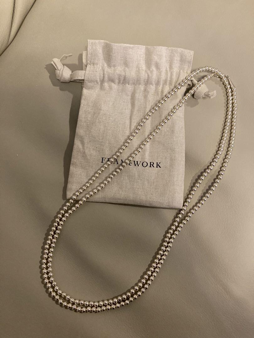 FRAMeWORK  ビーズネックレス