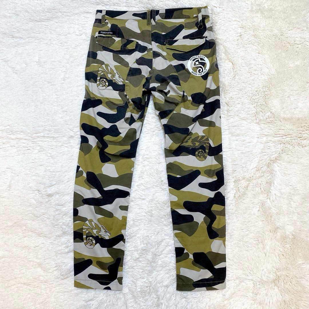 パーリーゲイツ ゴルフウェア パンツ カモフラージュ柄 迷彩柄 Lサイズ