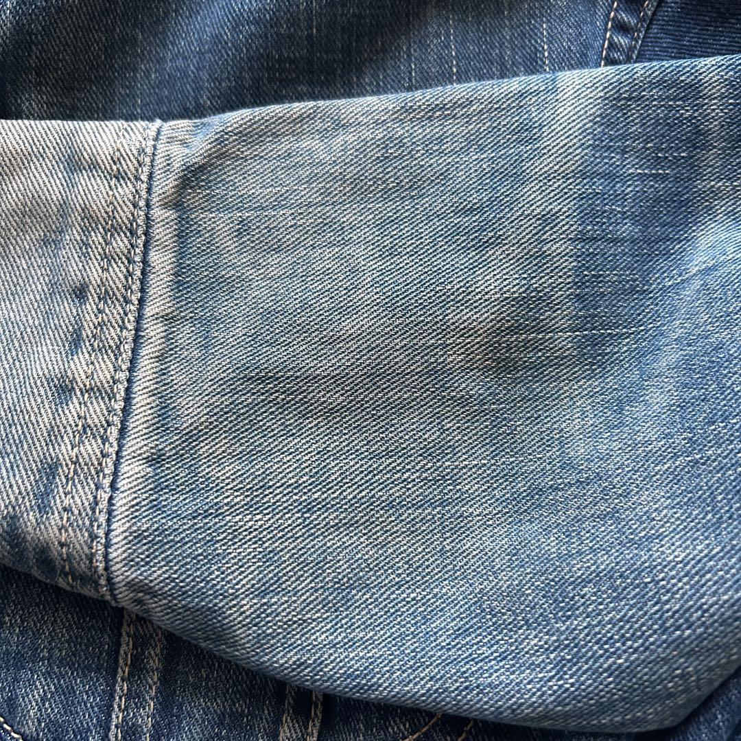 最大10%OFFクーポン Lee 40s 101-J メルカリ - 色落ち良好◎ 赤センタータグ 復刻 初期 ジャケット・アウター