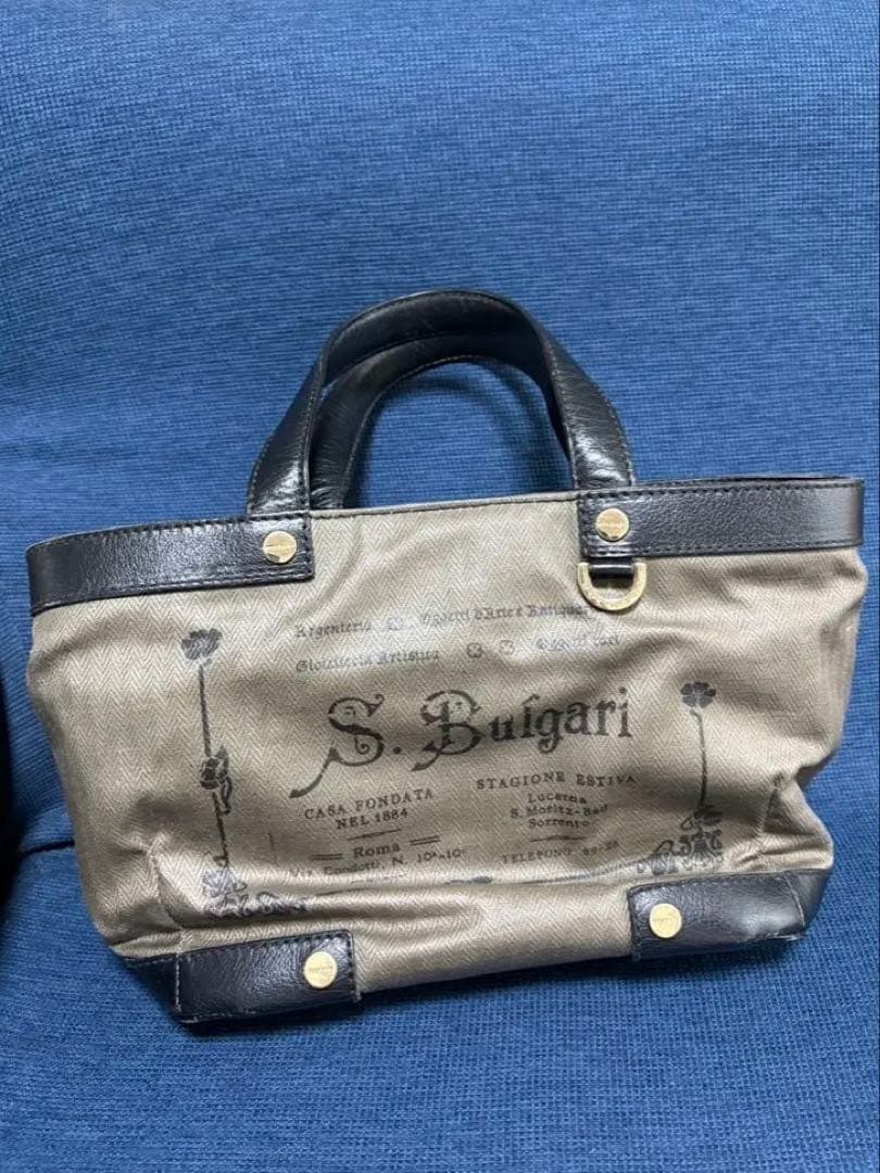 ブルガリ コレツィオーネ2WAYハンドバッグ