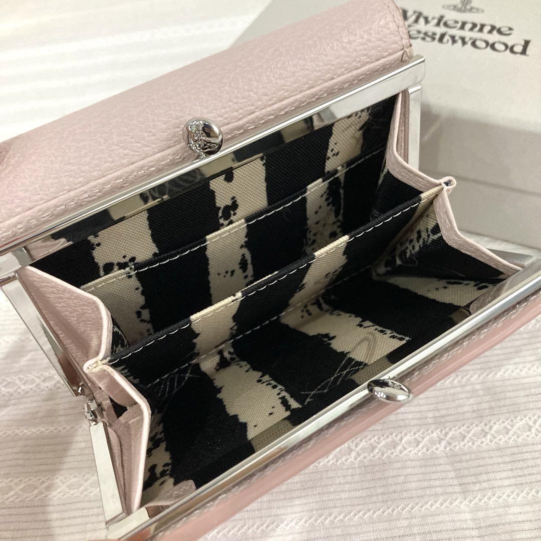 Vivienne Westwood EXECUTIVE 口金二つ折り財布ピンク - メルカリ