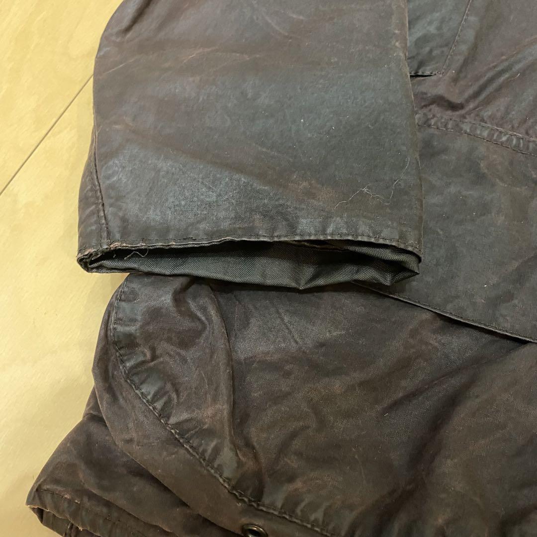 barbour beaufort ブラウン