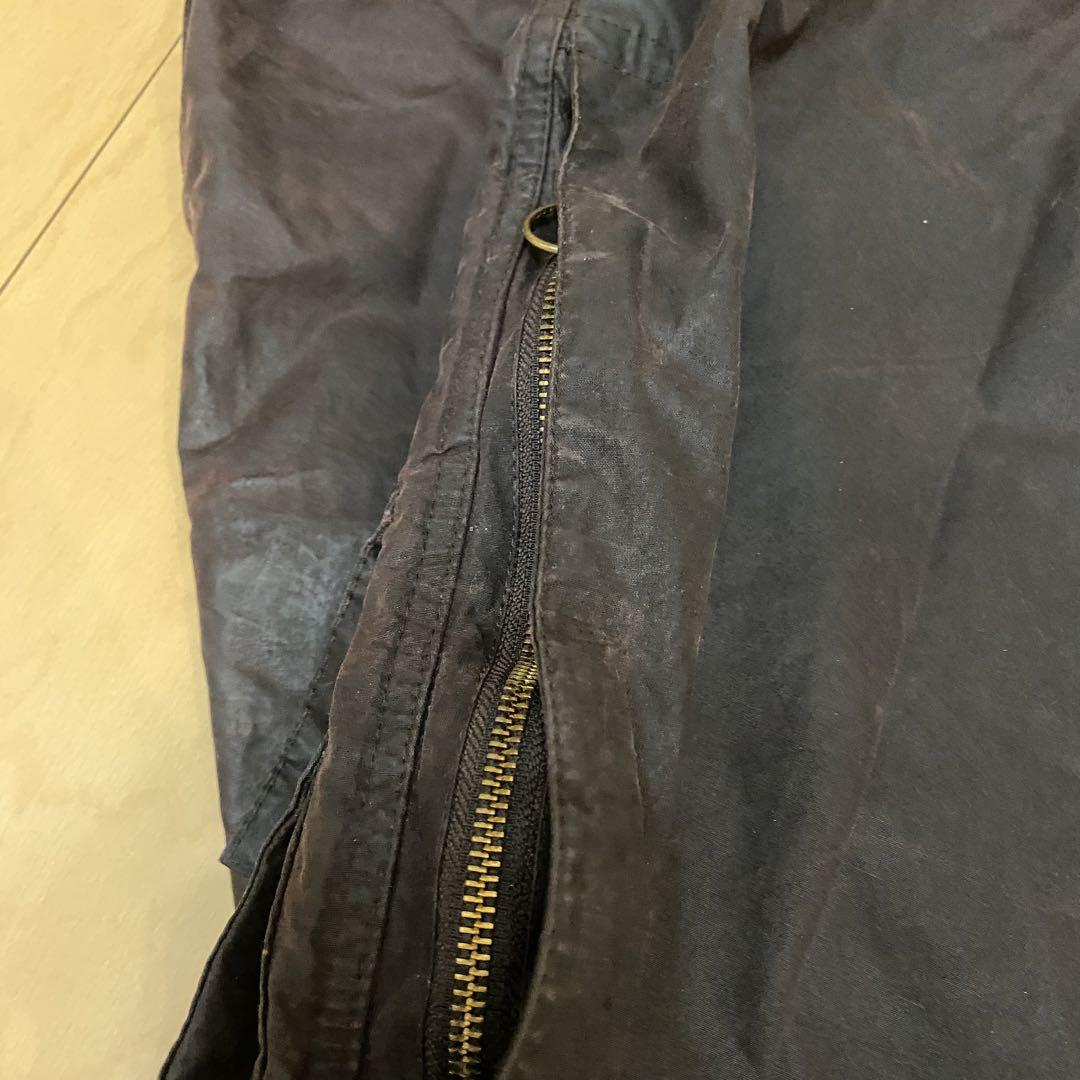barbour beaufort ブラウン