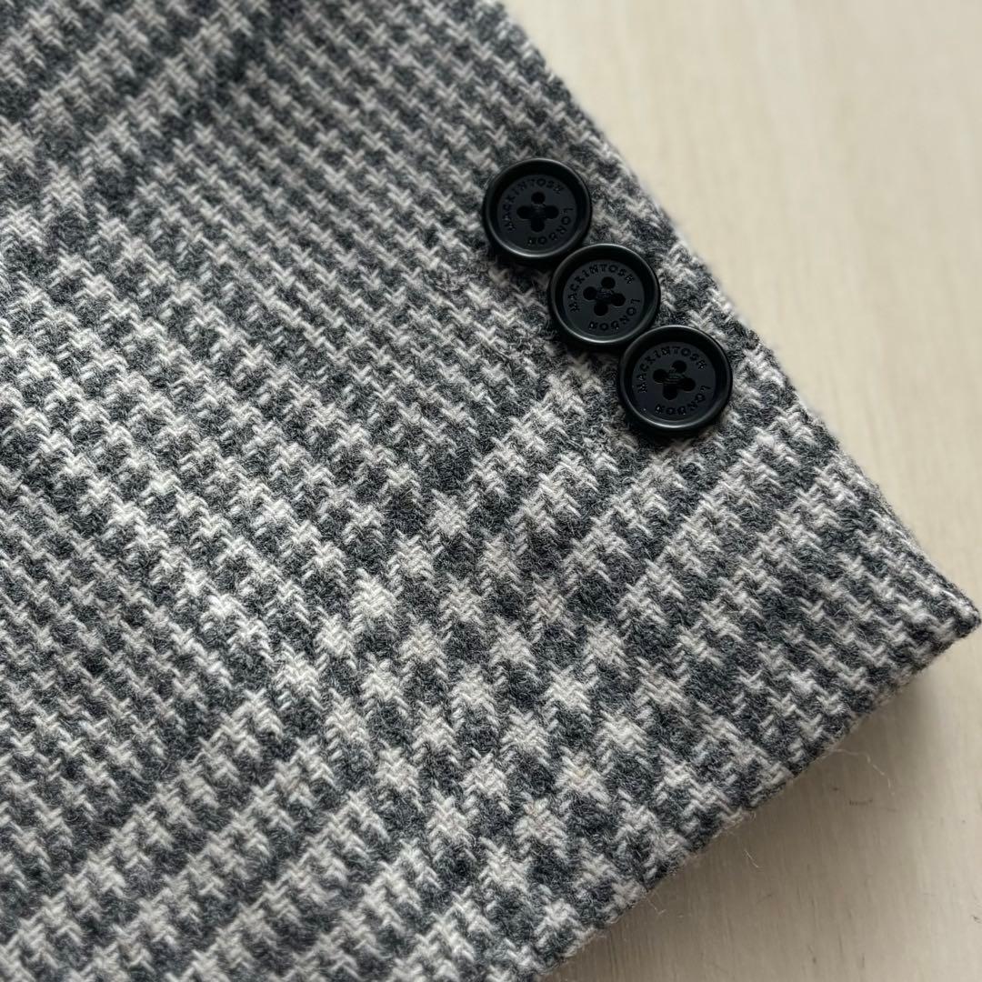 チェック テーラードジャケット