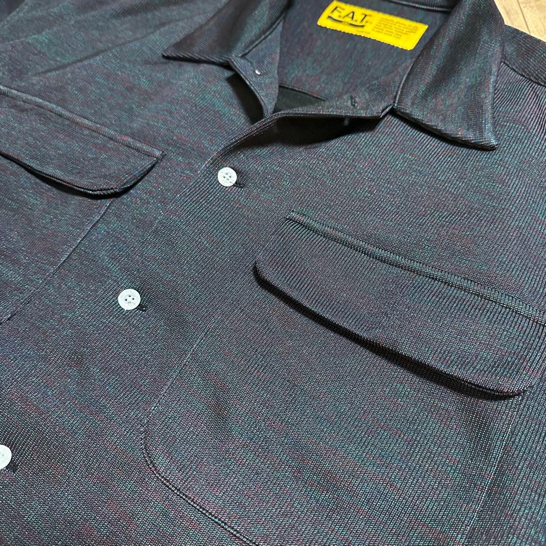 F.A.T. ブラック 半袖シャツGIGASPACE FAT