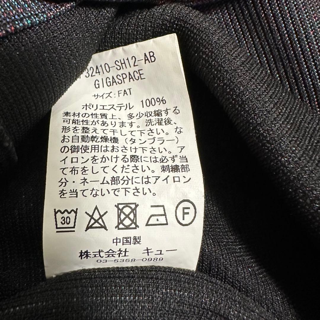 F.A.T. ブラック 半袖シャツGIGASPACE FAT