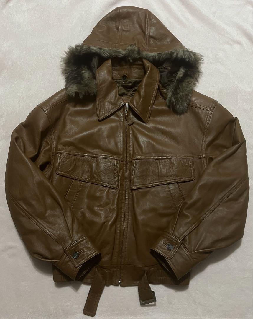 80s typeA2 Vintage 本革レザージャケット Vintage 80s 90s イギリス製 A2 レザー フライトジャケット