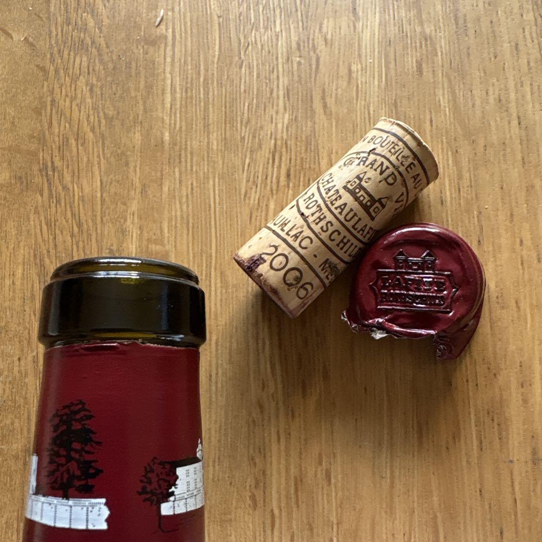 Chateau Lafite 2006 空瓶、ルロワコルトン71年空瓶セット
