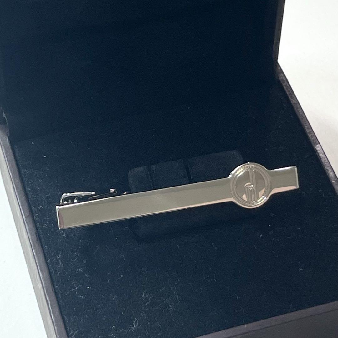 ✨未使用✨dunhill ダンヒル ネクタイピン タイバー ラウンド　ロゴ